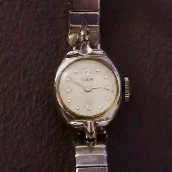 Vintage Accessories Elgin Vintage Wind Up Wristwatch K Rgp
